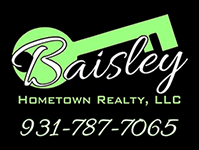 Baisley-HTR-Black-Background-Number199 Baisley Hometown Realty Logo